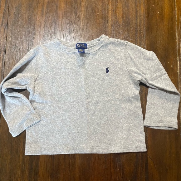 Polo Ralph Lauren Crew Neck Long Sleeve Boys 3/3T top Shirt - Picture 1 of 4